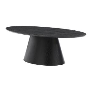 Mesa de centro de MDF - Negro - ANTELADA