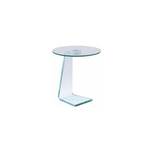 Mesa auxiliar de vidrio templado - ERVILA