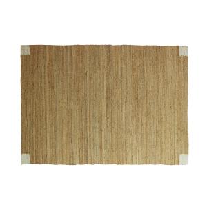 Alfombra rectangular de yute trenzado 100% - 160 x 230 cm -…
