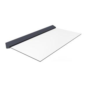 Marquesina de puerta de aluminio L120 x l90 cm plano con lu…